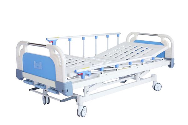 E5三功能護(hù)理床 (中控剎車、折疊護(hù)欄）
